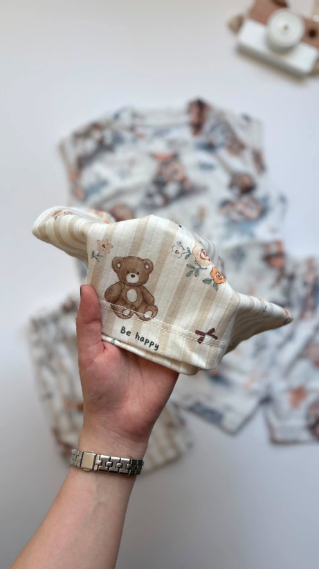 تاپ و شلوارک پنبه کوکو از۱سال تا ۱۳سال