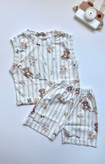 تاپ و شلوارک پنبه کوکو از۱سال تا ۱۳سال
